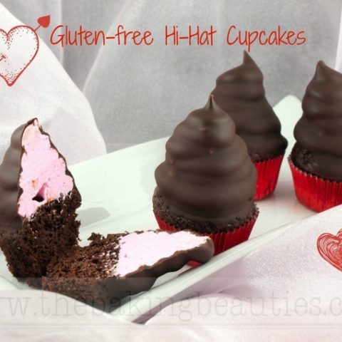 Gluten Free Mini Hi-Hat Cupcakes