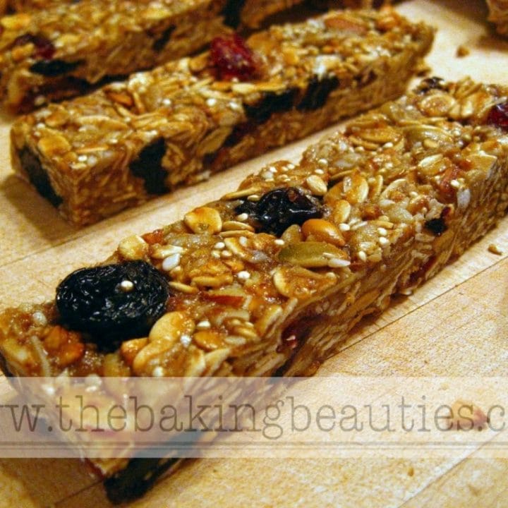 Gluten Free Homemade Granola Bars - Faithfully Gluten Free