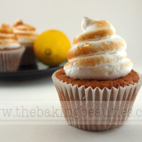 Gluten-free Lemon Meringue Cupcakes