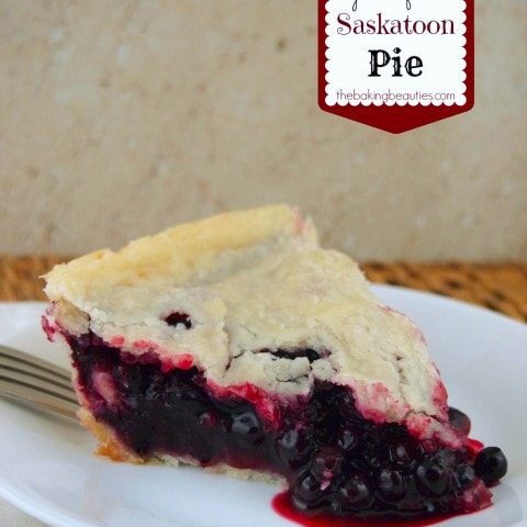 Gluten Free Saskatoon Pie {Prairie Fruit Cookbook review}