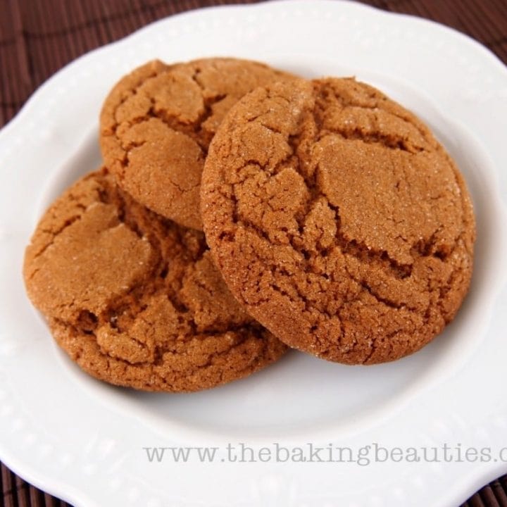 Soft Gluten-Free Ginger Cookies