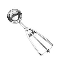 1/4 Cup Stainless Steel Cookie Dough Scooper and Ice Cream Scoop
