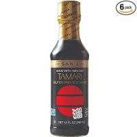 San-J Gluten Free Tamari Soy Sauce, 10 Ounce -- 6 per case.