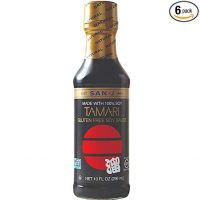 San-J Gluten Free Tamari Soy Sauce, 10 Ounce -- 6 per case.