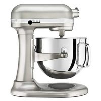 KitchenAid Professional 600 Series KP26M1XER Bowl-Lift Stand Mixer, 6 Quart, Sugar Pearl Silver