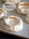 Create a simple, but elegant dessert with these naturally gluten free Mini Pavlova from The Baking Beauties