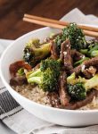 Satisfy your take-out cravings with this quick and easy Gluten Free Beef and Broccoli Stir Fry.