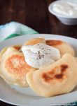 Want to enjoy gluten free perogies that no one will even know they are gluten free? Of course! This dough makes the best gluten free perogies, what you choose to fill them with is up to you. These perogies are just like Grandma used to make.
